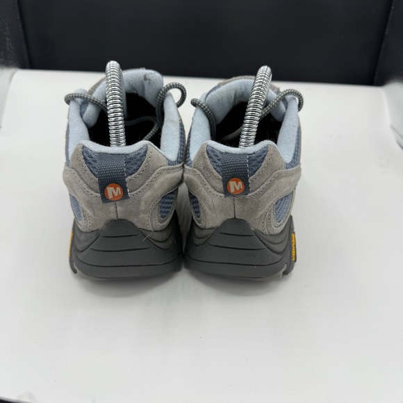 Merrell Vibram Moab 2 Ventilator Gray Hiking Outdoor Boots - Picture 3 of 8